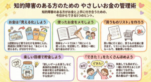 知的障害のある人のお金の管理方法