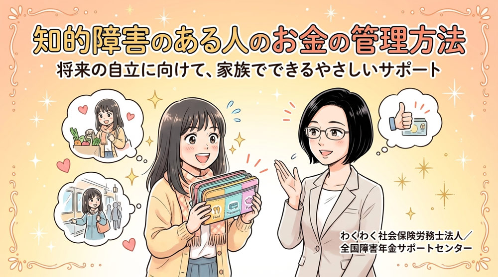 知的障害のある人のお金の管理方法