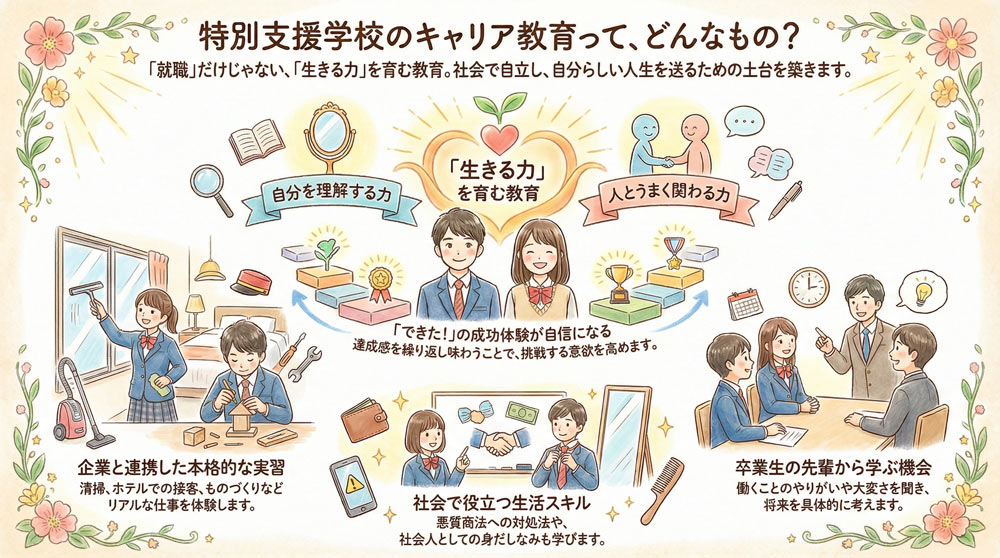 特別支援学校のキャリア教育