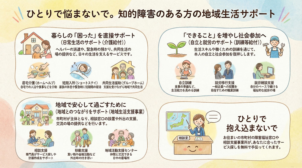 知的障害者への地域生活支援とは