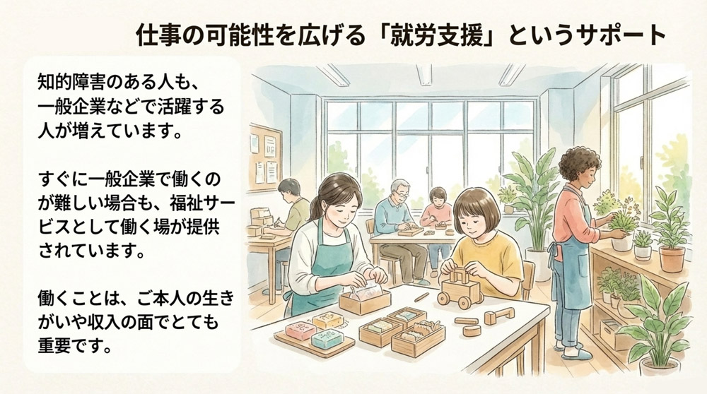 就労支援で広がる仕事の可能性