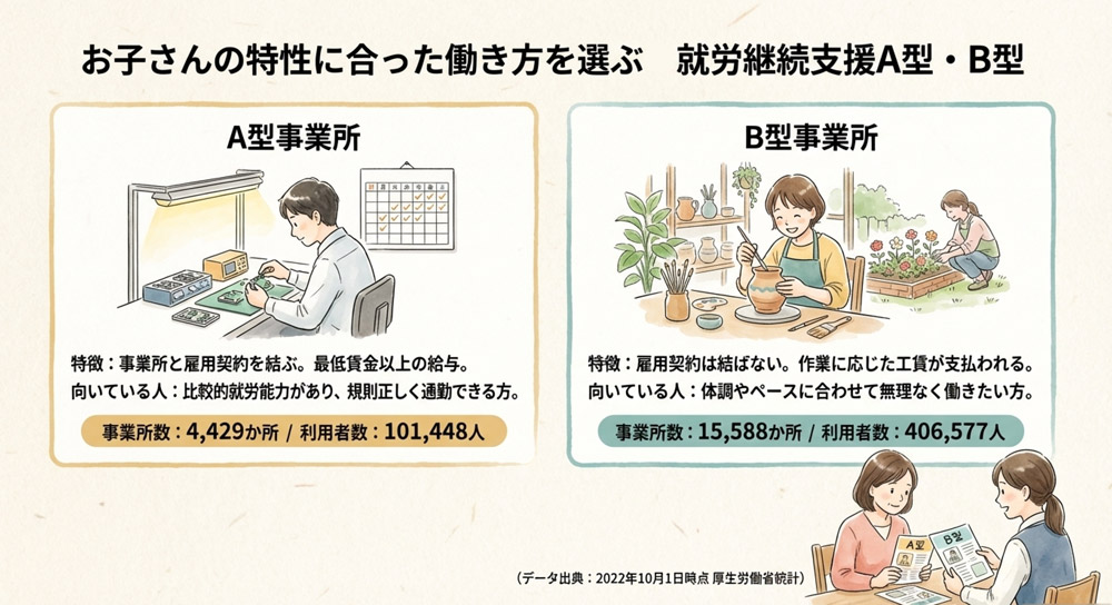 就労継続支援A型・B型