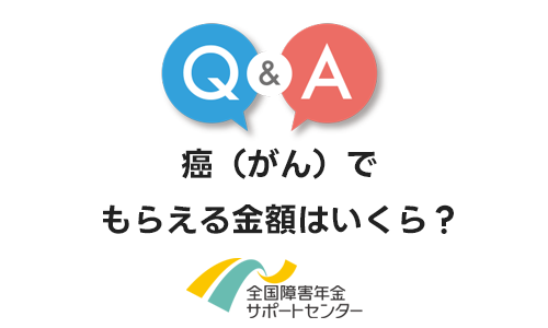 癌（がん）でもらえる障害年金の金額はいくら？