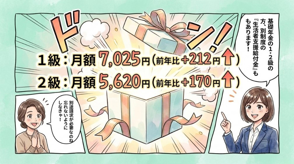 障害年金生活者支援給付金(令和8年度)