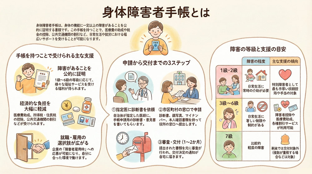 身体障害者手帳とは
