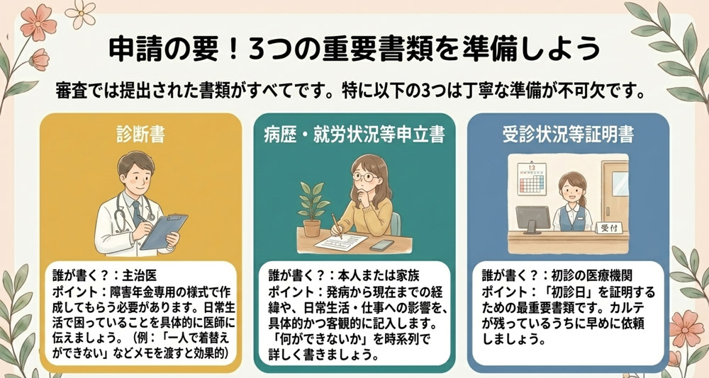 必要書類の準備