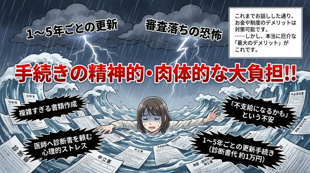 10. 申請手続きの負担と心理的な不安