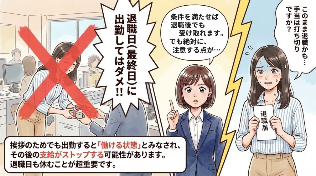 退職前に確認しておきたい「資格喪失後の継続給付」