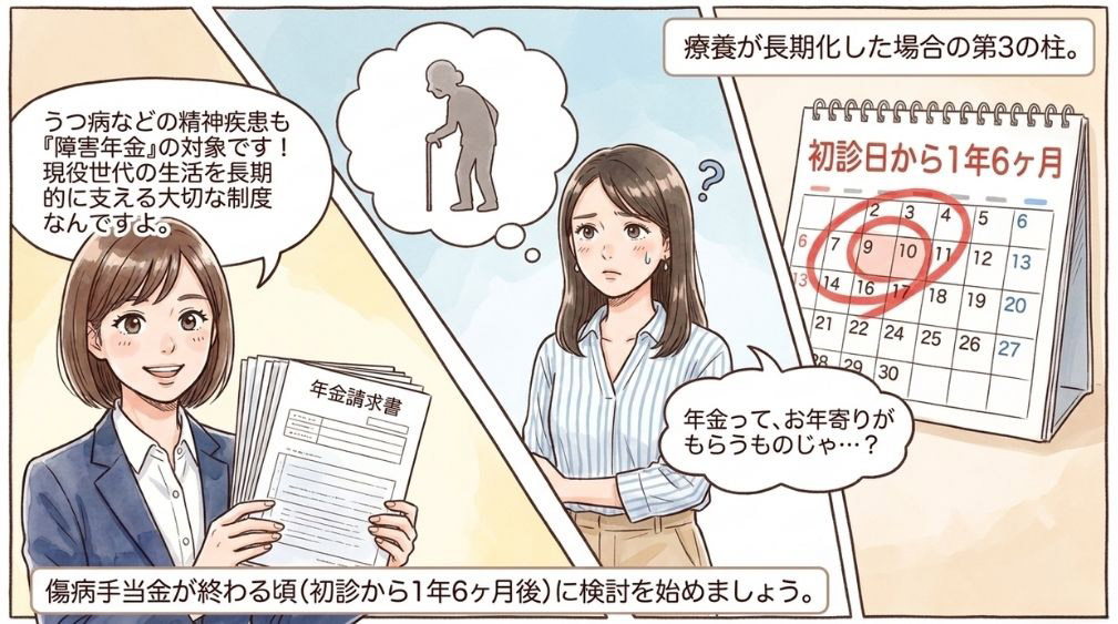 療養が長引くときの障害年金