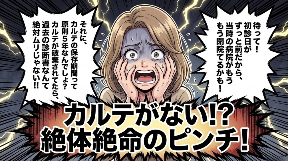カルテが残っていない場合