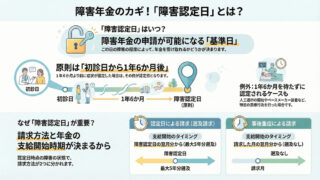 障害認定日とは｜はじめての人にも分かりやすく解説します - わくわく