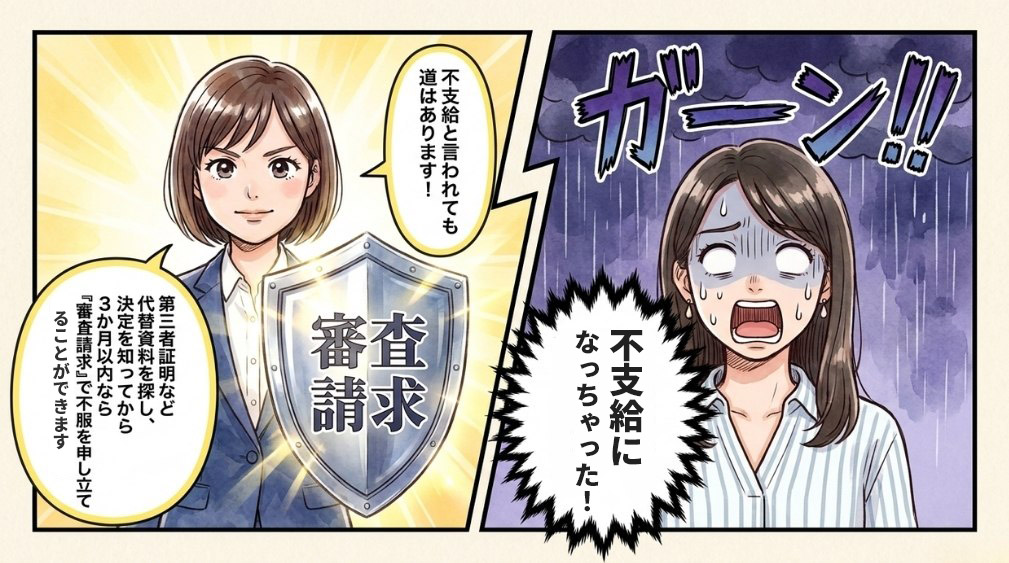 受給できないケース・「もらえない」と言われたら