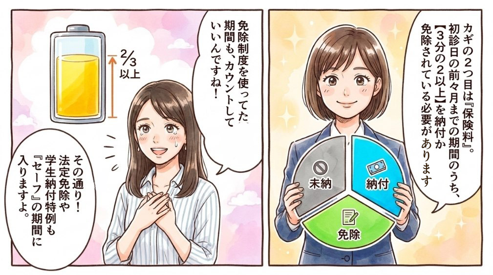 Step2 — 保険料納付要件を確認する