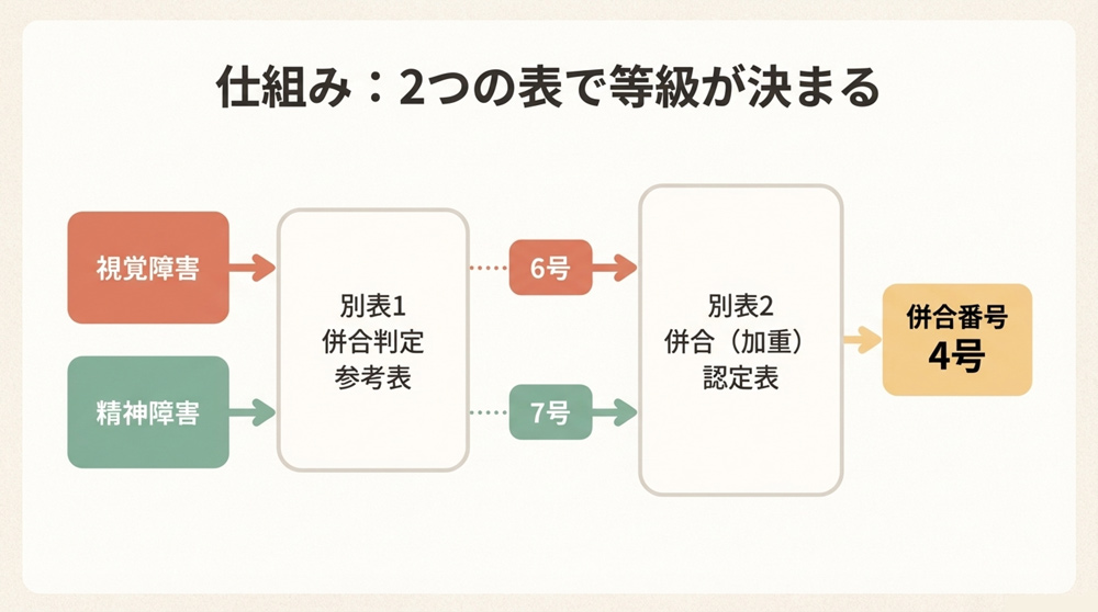 併合認定の仕組み