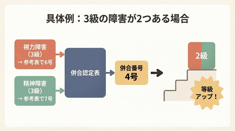 2つの障害があるケース