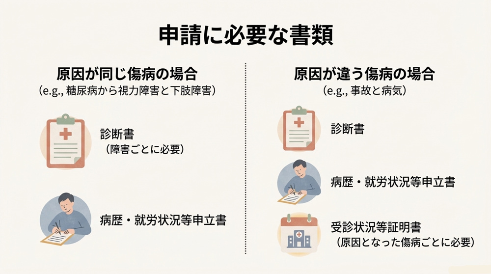 併合認定の請求手続き