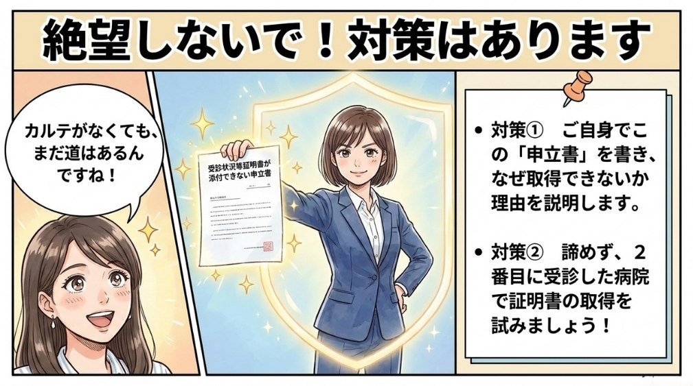 初診日証明を乗り越えた事例