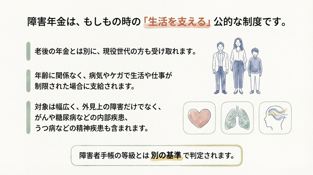 障害年金とは