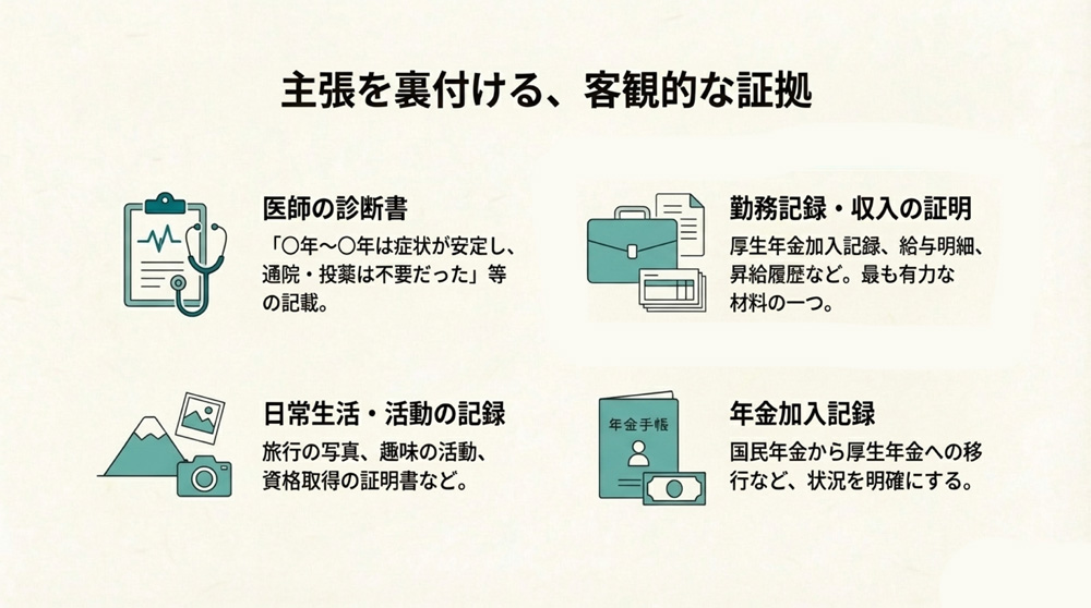社会的治癒を証明するための資料