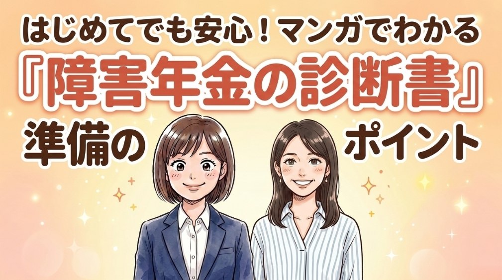 障害年金の診断書とは|種類・重要性と準備のポイントを解説