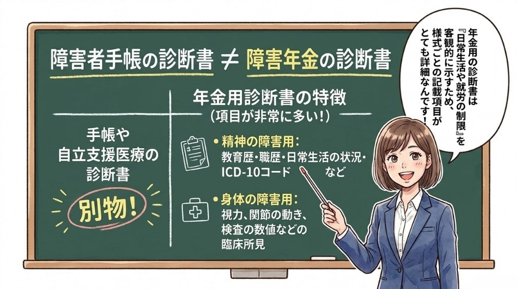 障害年金の診断書とは
