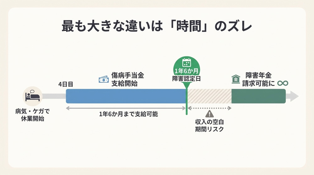 傷病手当金から障害年金へスムーズに移行するために