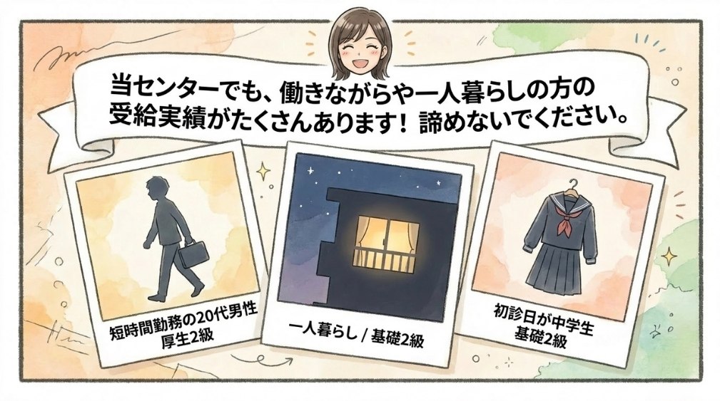 統合失調症の障害年金の事例