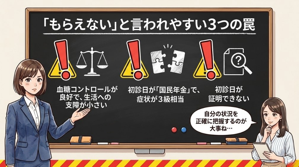 「もらえない」と言われやすいケース