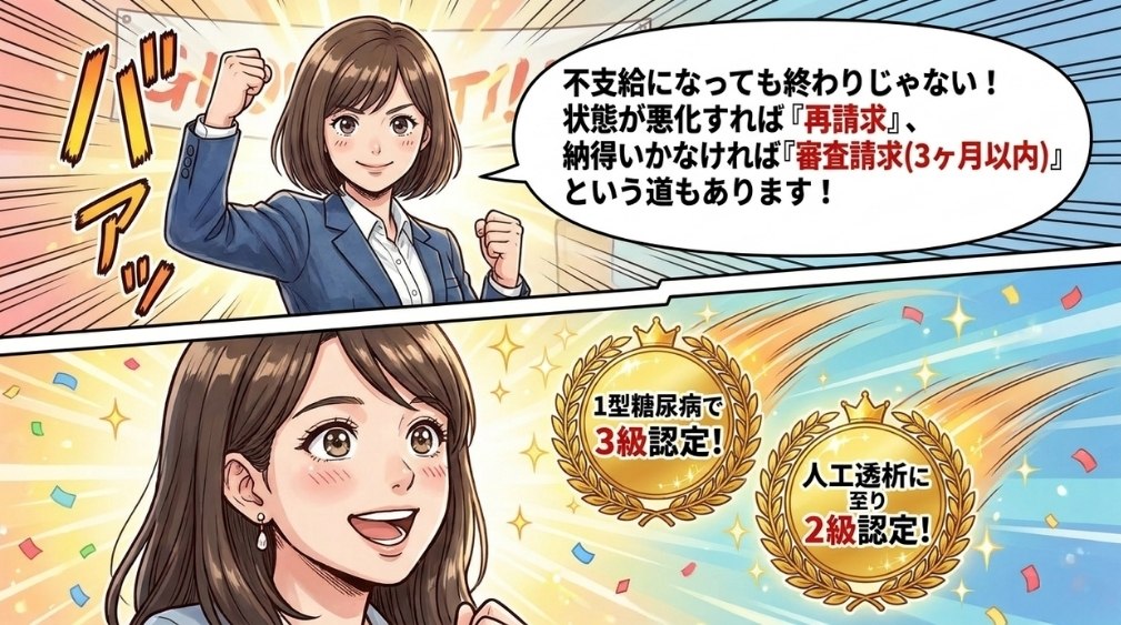 不支給になった場合の選択肢