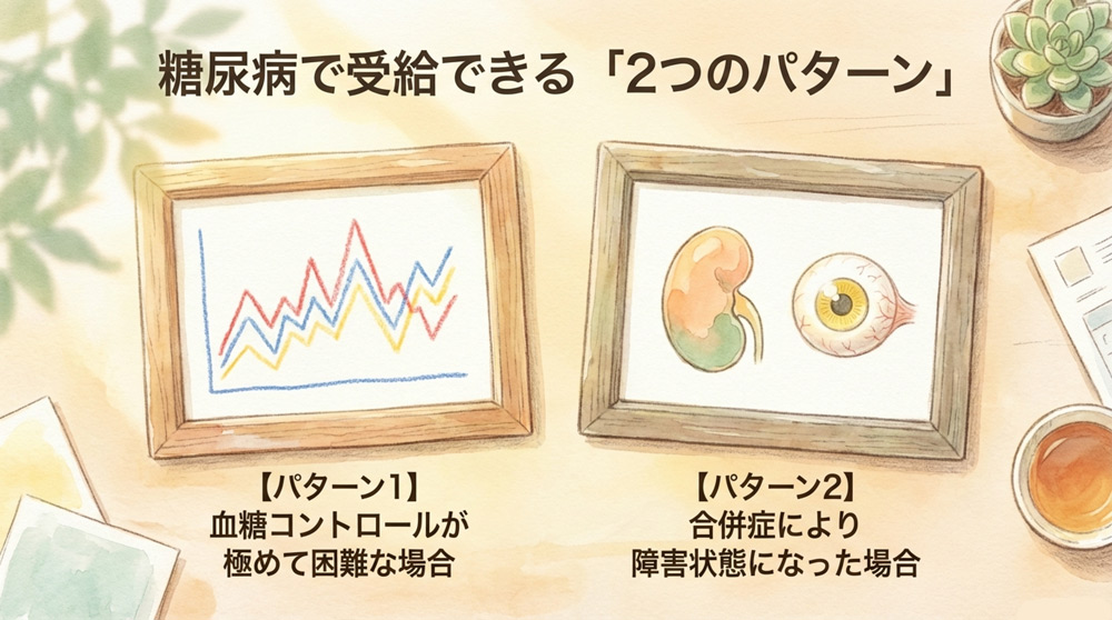糖尿病で障害年金はもらえるケースとは?