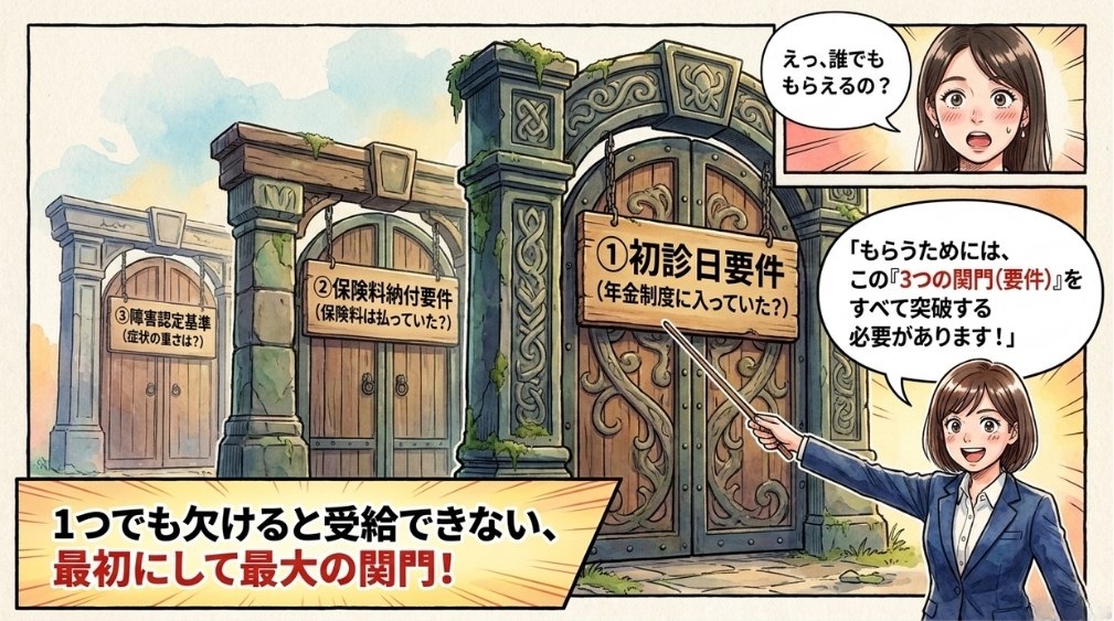 うつ病では初診日の特定が最初の関門になる