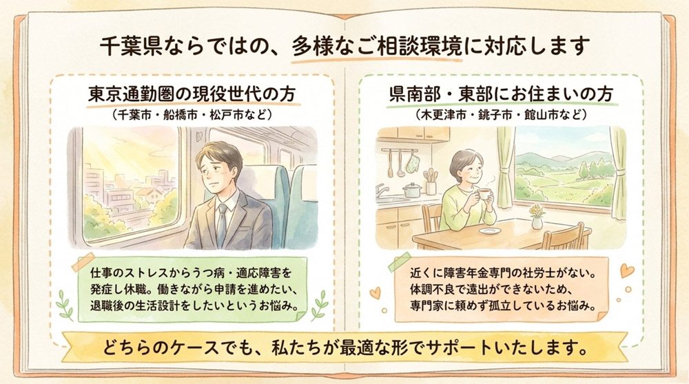 千葉県の方からよくいただくご相談