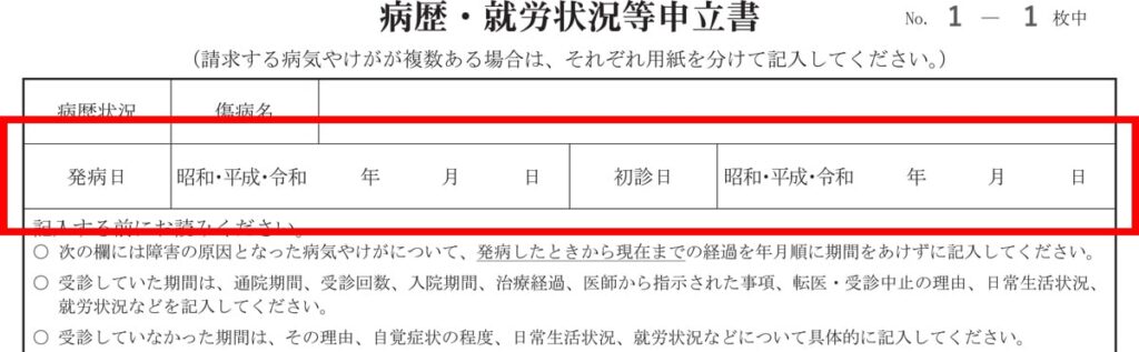 発病日
