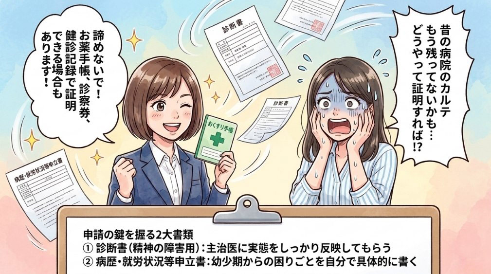 初診日の証明とカルテがない場合
