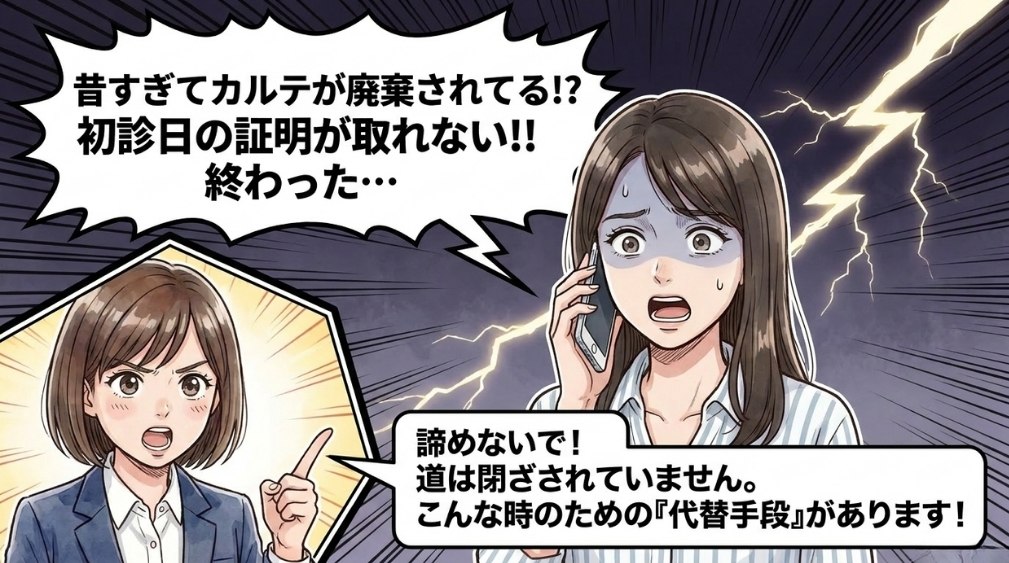 初診日を証明する書類が取得できないとき
