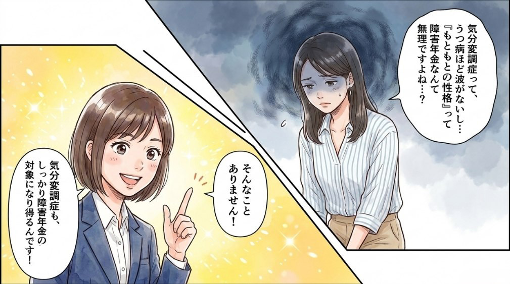 気分変調症とは(障害年金の視点から)