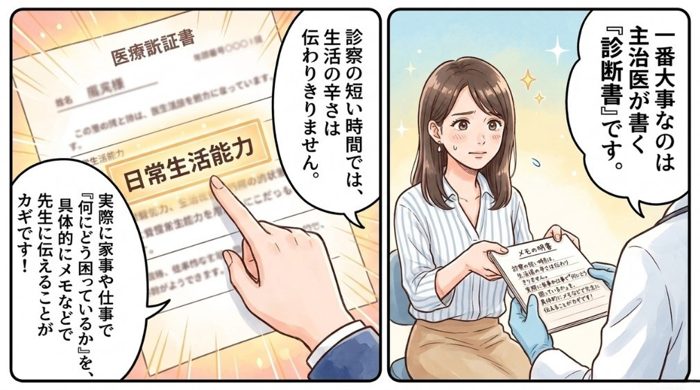 診断書で押さえたい形式面のポイント