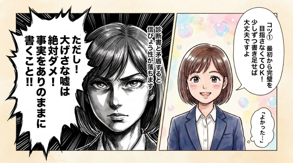 【コツ1】最初から完璧を目指さない