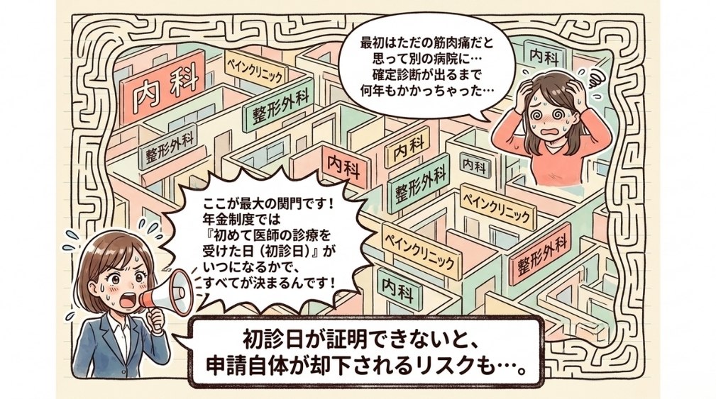 なぜ初診日が問題になるのか