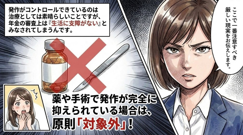 てんかんで障害年金を受給できる可能性