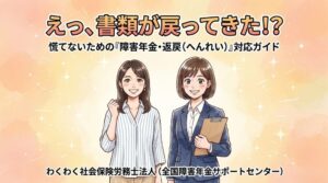 障害年金の返戻とは