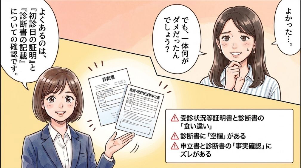 返戻が起こる主な場面