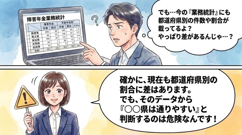 現在公表されているデータで何が分かるか