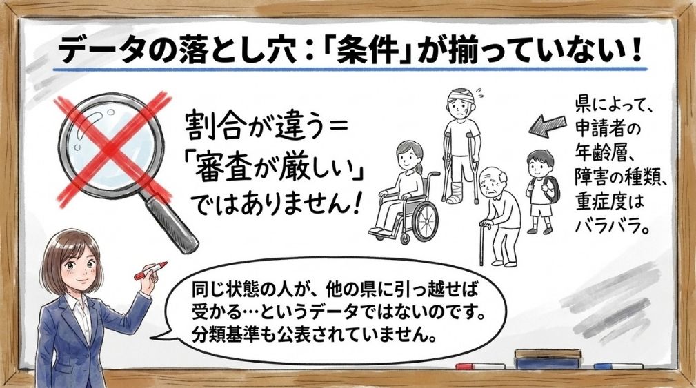 このデータからどこまで読み取れるか