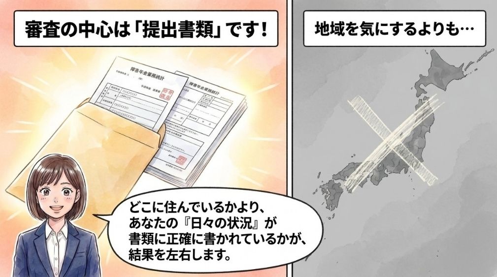 住んでいる地域で申請をためらう必要はありません